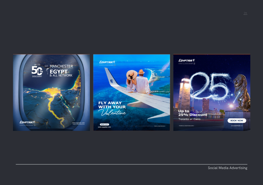 EgyptAir Travel Campaigns