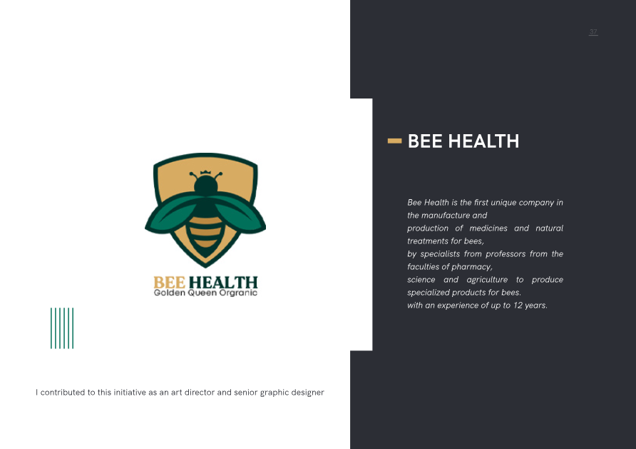 Bee Health Brand Identity