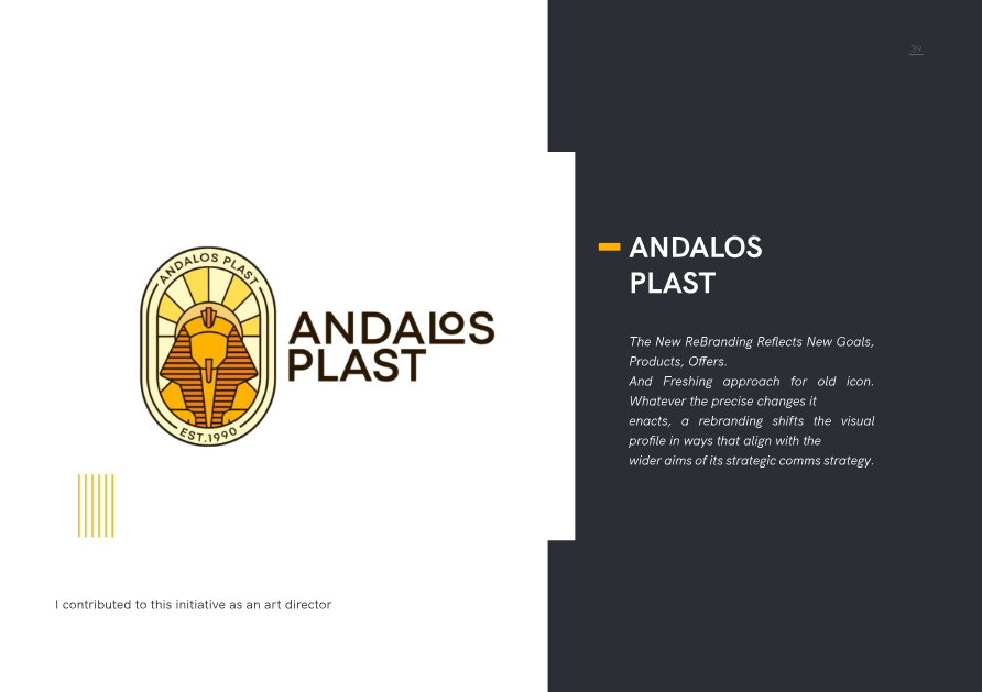 Andalos Plast Rebranding
