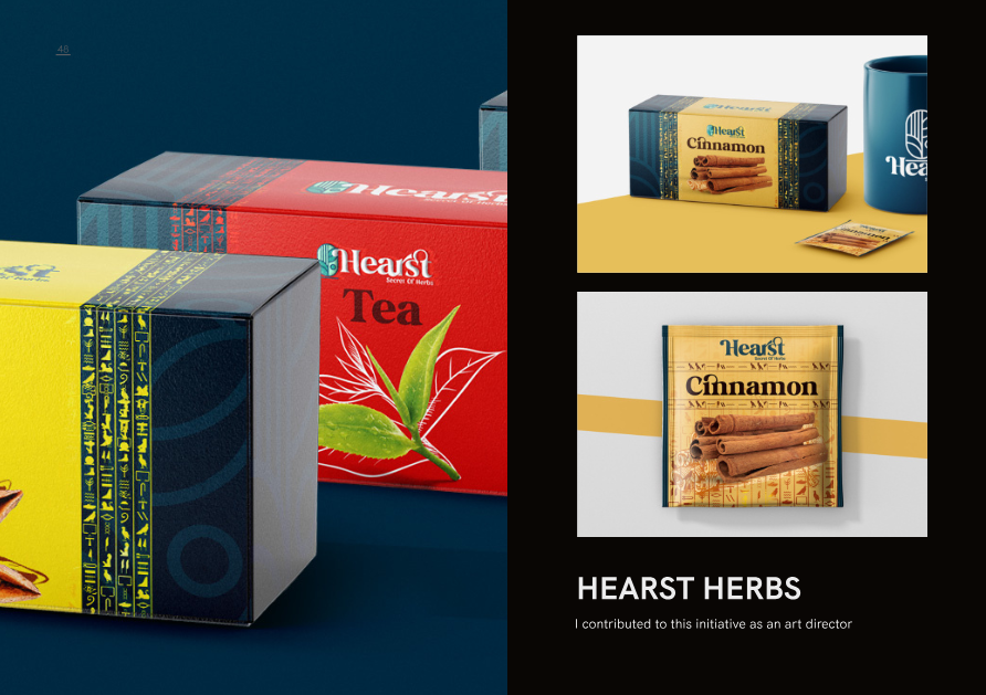 Hearst Herbs Packaging