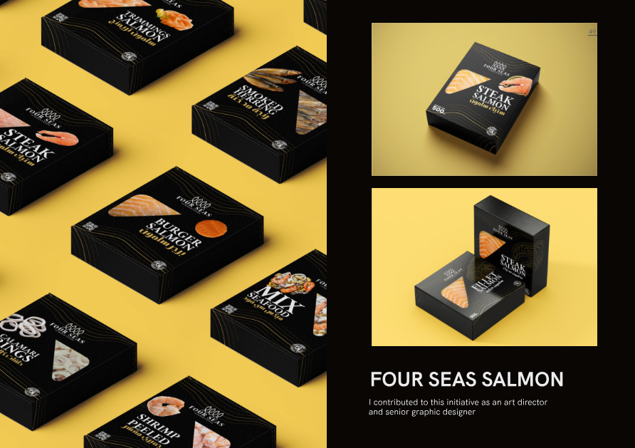 Four Seas Salmon Packaging